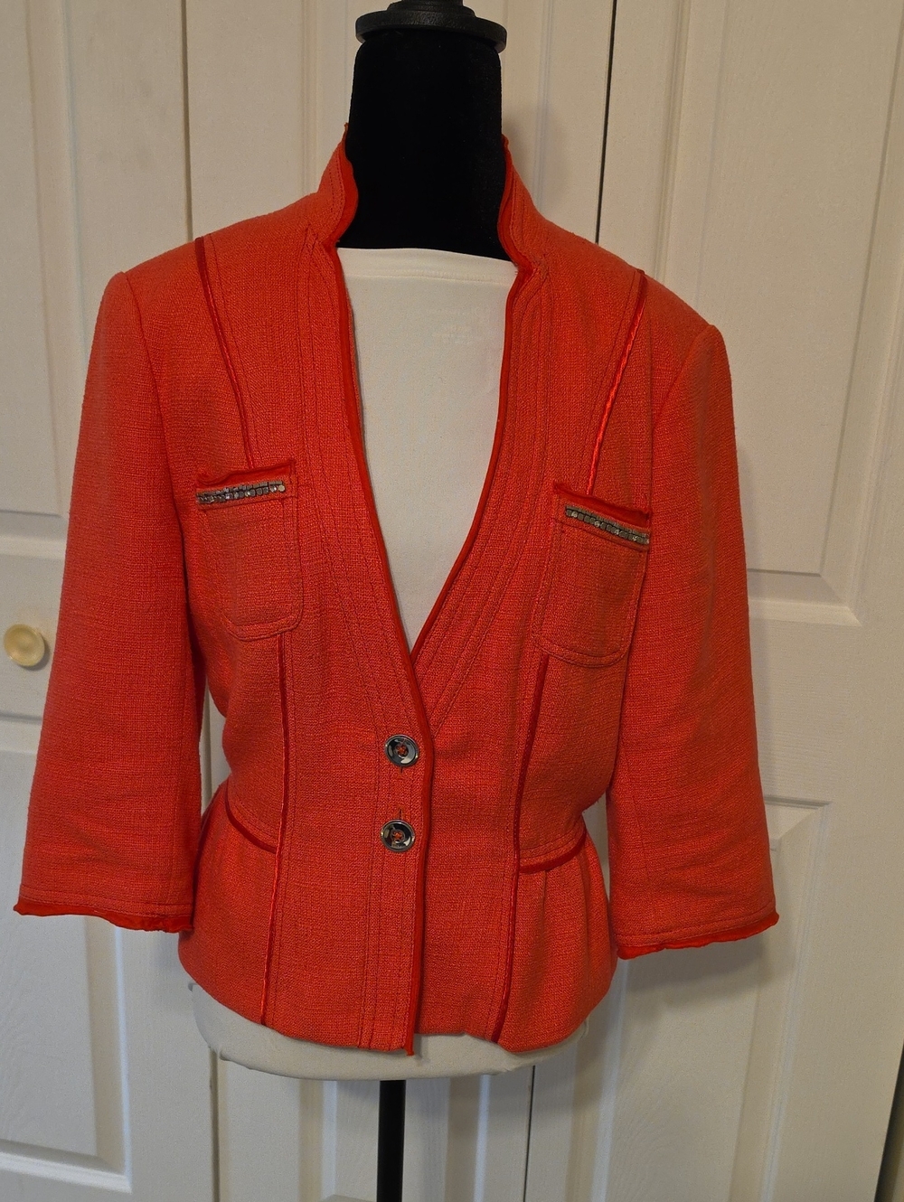 WHBM Women’s Coral Tailored Jacket